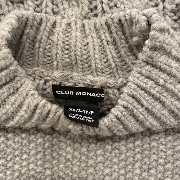 Club Monaco Janeen Knit Poncho - Picture 4 of 5